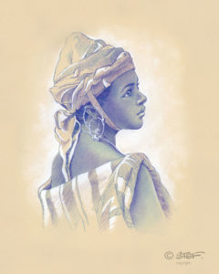 Jeune nord africaine